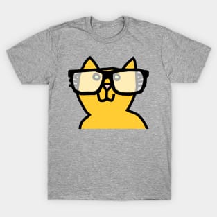 Cat in Glasses T-Shirt